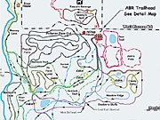 New ABR Trails cross country ski trail map