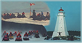 Drummond Island Snowmobiling