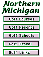 Northern Michigan Golf Menu